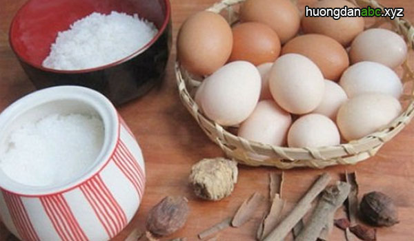 trứng muối, cách làm trứng muối, món trứng muối